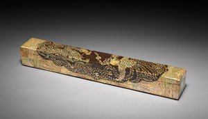 Roldoos met draken- en feniksontwerp, 1700s-1800s