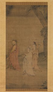 Shakyamuni komt van de bergen, laat 13e-vroeg 14e eeuw