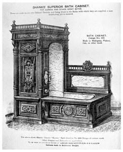Shanks Superior Badkast, ca. 1880 1956 door Unbekannt