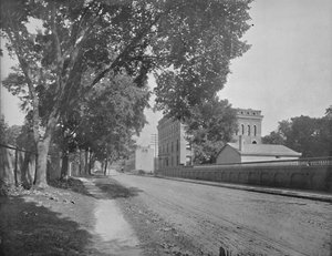 Sheffield Hall, Yale College, New Haven, Connecticut, ca. 1897