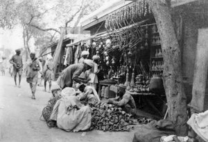 Shisha-winkel, Howshera, 1917