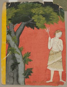 Shiva onder bomen, ca. 1780 door Unbekannt