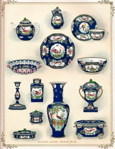 Silicon China, Schaal Blauw, begin 20e eeuw, 1911