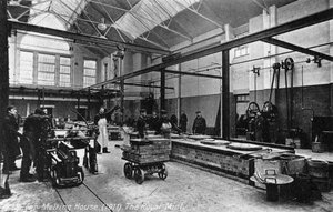 Zilversmeltende Huis, de Koninklijke Munt, Tower Hill, Londen, 1911 door Unbekannt