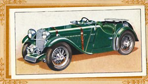 Singer 1 12 Liter Le Mans tweezitter, c1936 door Unbekannt