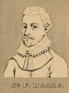 Sir Francis Drake, ca. 1540-1596, 1830