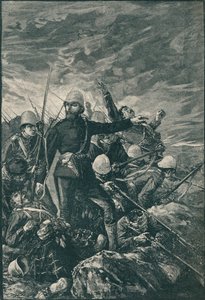 Sir George Colley op Majuba Hill, 1906 door Unbekannt