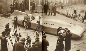 Sir Malcolm Campbells poging voor een nieuw record, 1935 door Unbekannt