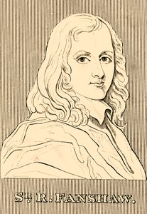 Sir R. Fanshaw, 1608-1666 door Unbekannt