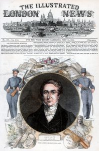 Sir Robert Peel, 1850 door Unbekannt