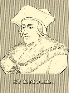 Sir T. More, 1478-1535, 1830 door Unbekannt