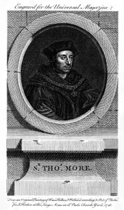 Sir Thomas More, katholieke Engelse advocaat, schrijver en politicus, 1748