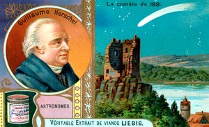 Sir William Herschel, in Duitsland geboren Britse astronoom, ca. 1900 door Unbekannt