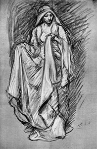 Schets van Regan, uit King Lear, 1899