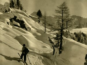 Skiën bij Ankogel, Oostenrijk