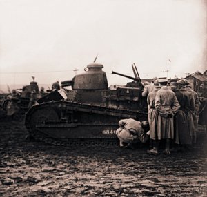 Kleine tank, ca. 1914-1918