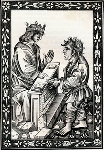 Salomo en Marcoul, 15e eeuw, 1849 door Unbekannt