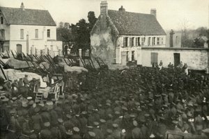 Ergens in Frankrijk, 1919 door Unbekannt