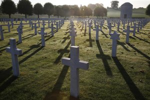 Somme Amerikaanse begraafplaats, Bony, Frankrijk