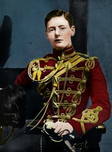 Al snel was hij een knappe onderluitenant in de 4e Huzaren, 1895, 1945 door Unbekannt