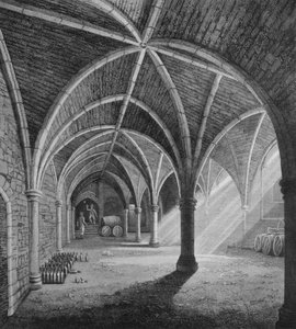 Zuidwestelijk uitzicht op Gerrards Hall, Londen, ca. 1834 1906 door Unbekannt