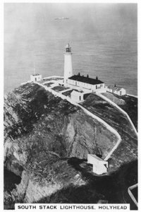 South Stack vuurtoren, Holyhead, Wales, 1937