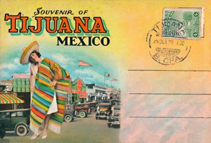 Souvenir van Tijuana, Mexico, ca. 1939