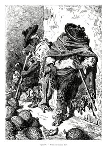 Spanjaarden, 1886 door Unbekannt
