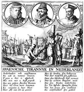 Spaanse executie van hugenoten, c1565
