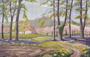 Lente - De Fysieke, Chemische en Biologische Veranderingen Door de Zon Gedurende het Jaar, 1935