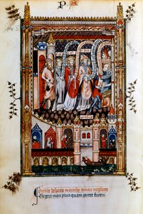 St. Denis naar Sisinnius gebracht, 1317 door Unbekannt