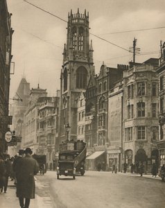 St. Dunstans Fleet Street, Izaak Waltons parochiekerk, ca. 1935
