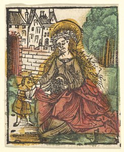 St. Elizabeth (kopie) door Unbekannt