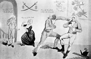 Sint Joris en de Draak en Mademoiselle Riposting, 1789