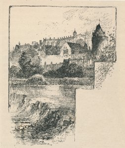 St. Georges Kapel vanaf de Rivier, 1895 door Unbekannt