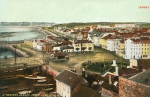 St. Heliers Jersey vanaf Fort Regent, 1906