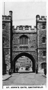 St Johns Gate, Clerkenwell, Londen, ca. 1920s