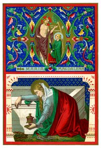 St. Maria Magdalena, 1886 door Unbekannt