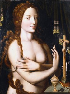 St. Maria Magdalena Berouwvol door Unbekannt
