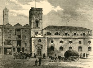 St. Olaves Kerk, in 1820 door Unbekannt