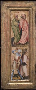 St. Petrus en St. Paulus, St. Joris en St. Jacobus de Meerdere door Unbekannt