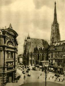 Stephansdom, Wenen, Oostenrijk, ca. 1935 door Unbekannt