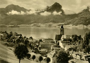 St Wolfgang im Salzkammergut, Opper-Oostenrijk, c1935 door Unbekannt