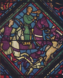 Glas-in-lood - Kathedraal van Chartres, 13e eeuw, ca. 1950