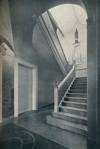 Trap en hal van Finella door architect Raymond McGrath 1903-1977, 1930