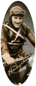 Stanley Woods, Ierse motorcoureur door Unbekannt