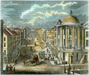 State Street, Albany, New York, VS, ca. 1835
