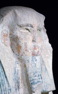 Standbeeld van Djoser, oude Egyptische farao, 27e eeuw v.Chr.