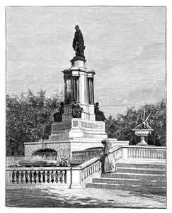 Standbeeld van Prins Albert, gedenkteken van de Grote Tentoonstelling, Londen