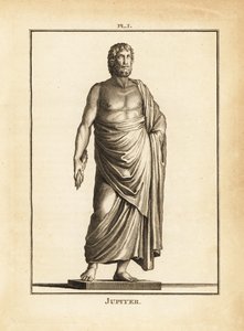 Beeld van de Romeinse god Jupiter